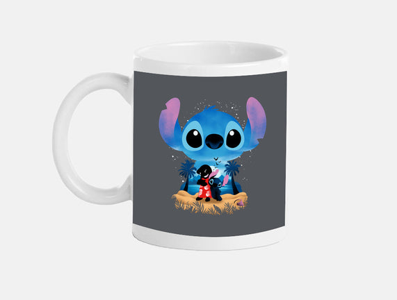 Stitch Beach Illusion