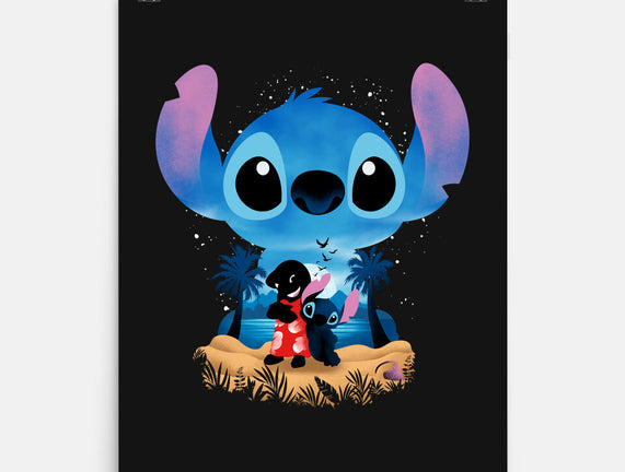 Stitch Beach Illusion