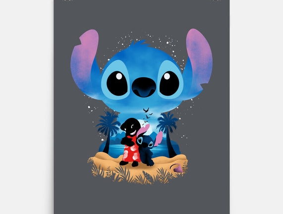 Stitch Beach Illusion