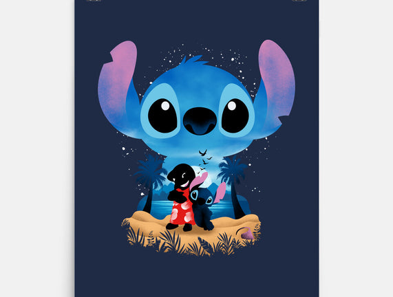 Stitch Beach Illusion