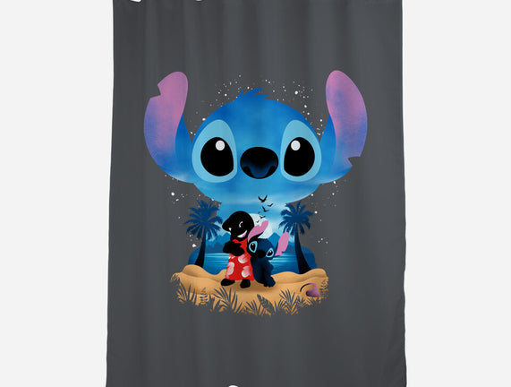 Stitch Beach Illusion