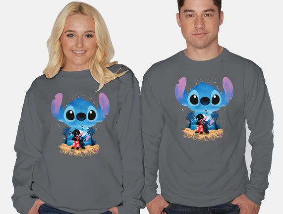 Stitch Beach Illusion