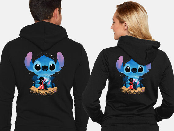 Stitch Beach Illusion