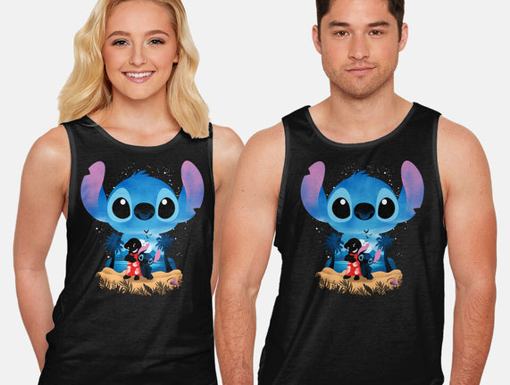 Stitch Beach Illusion