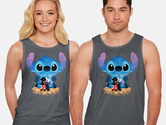 Stitch Beach Illusion