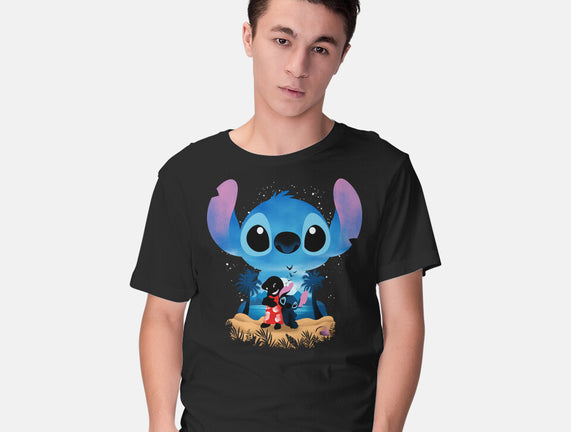 Stitch Beach Illusion