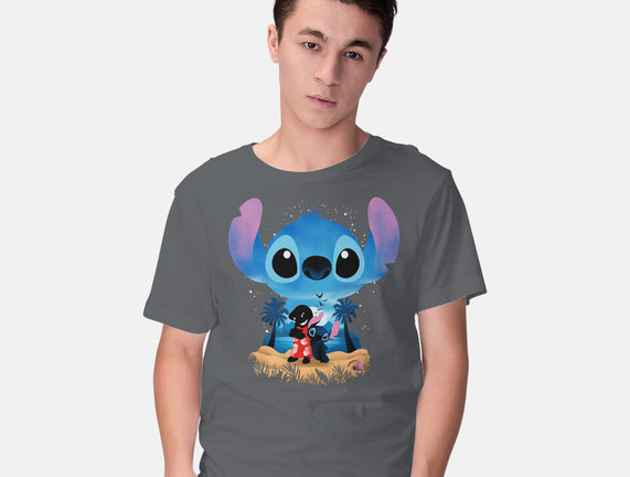 Stitch Beach Illusion