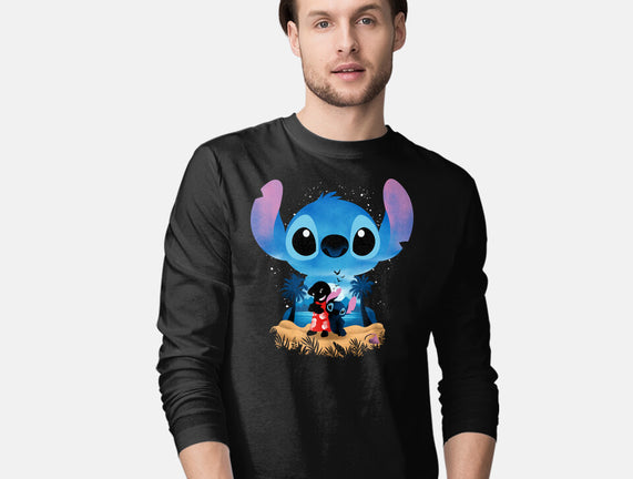 Stitch Beach Illusion