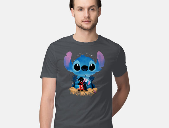 Stitch Beach Illusion