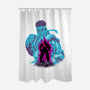 Fighting The Demon-None-Polyester-Shower Curtain-spoilerinc