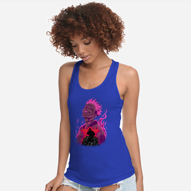 Curse Of Evil-Womens-Racerback-Tank-spoilerinc