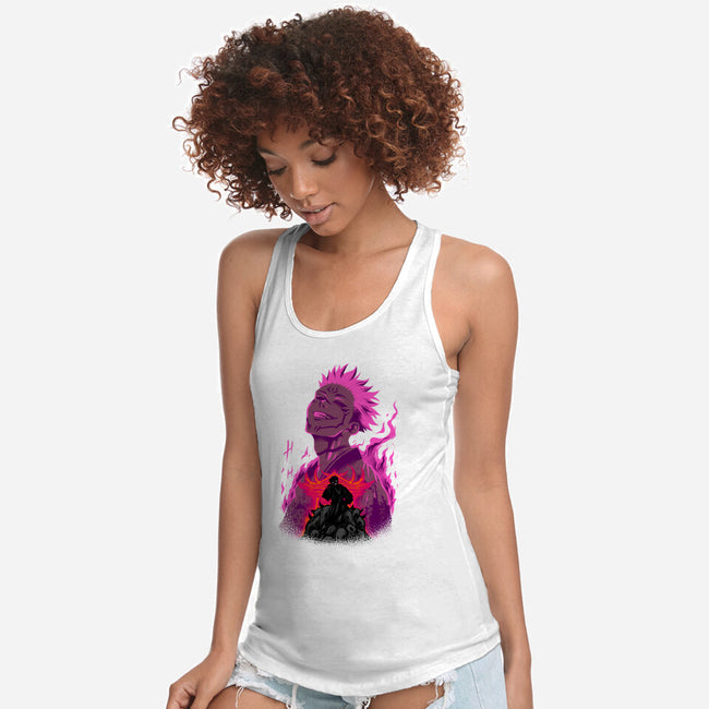 Curse Of Evil-Womens-Racerback-Tank-spoilerinc