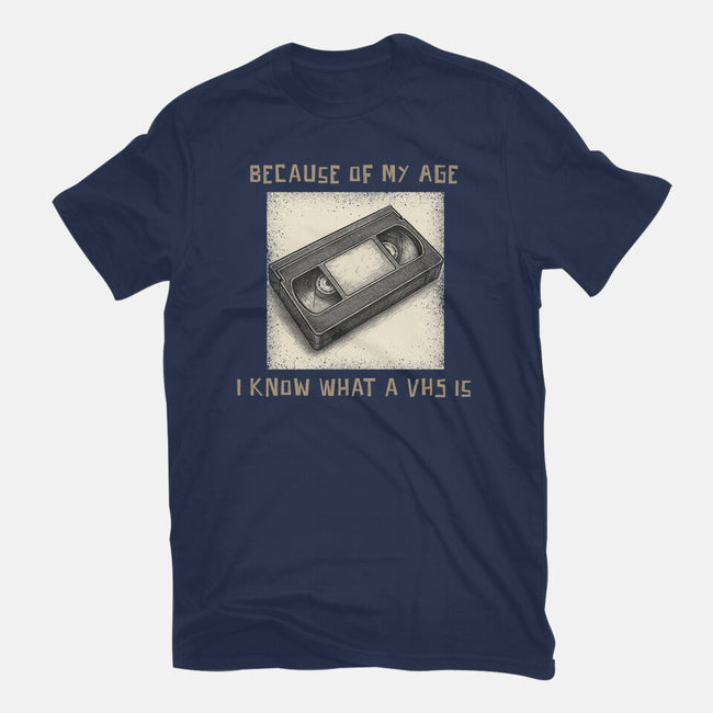 I Survived The VHS Era-Womens-Basic-Tee-Lorets