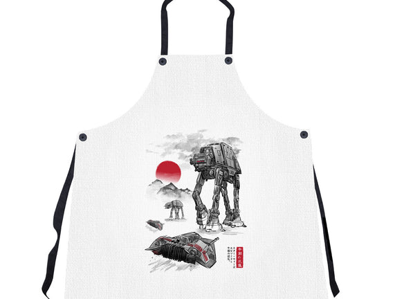 Defense Of Echo Base Sumi-e