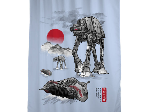 Defense Of Echo Base Sumi-e