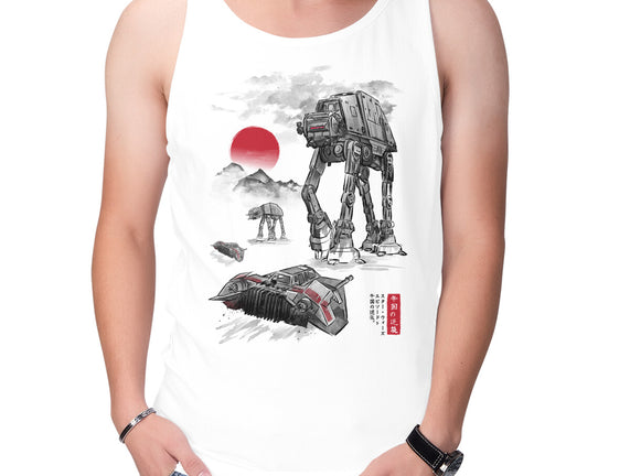 Defense Of Echo Base Sumi-e