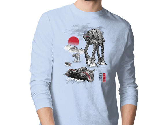 Defense Of Echo Base Sumi-e