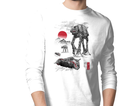 Defense Of Echo Base Sumi-e