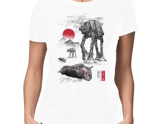 Defense Of Echo Base Sumi-e