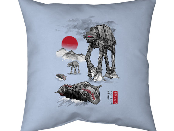 Defense Of Echo Base Sumi-e