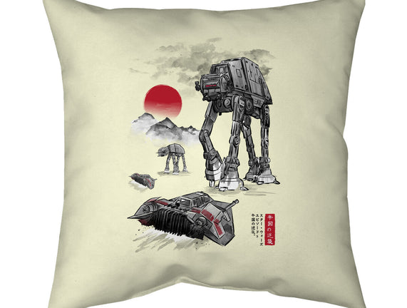 Defense Of Echo Base Sumi-e