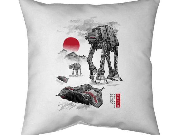 Defense Of Echo Base Sumi-e