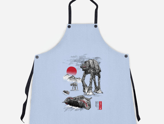 Defense Of Echo Base Sumi-e