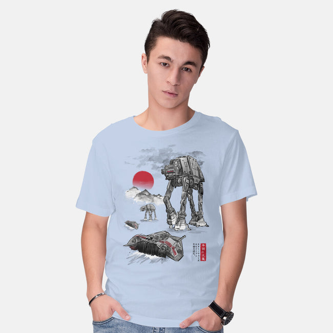 Defense Of Echo Base Sumi-e-Mens-Basic-Tee-DrMonekers