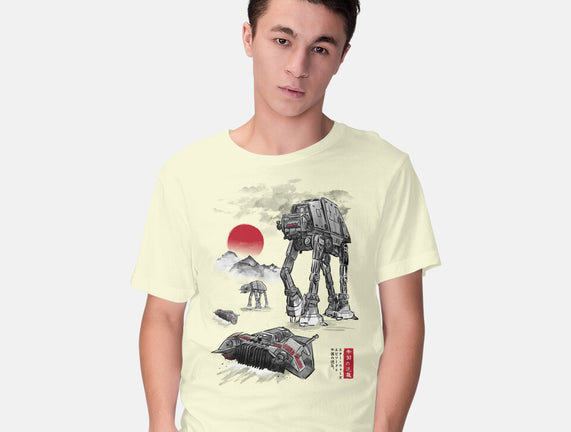 Defense Of Echo Base Sumi-e
