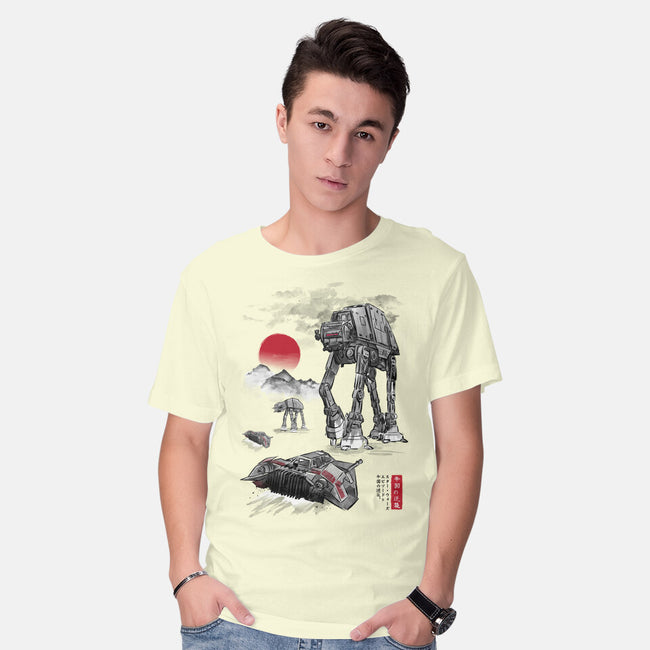 Defense Of Echo Base Sumi-e-Mens-Basic-Tee-DrMonekers