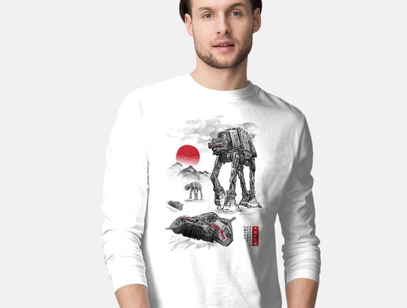 Defense Of Echo Base Sumi-e
