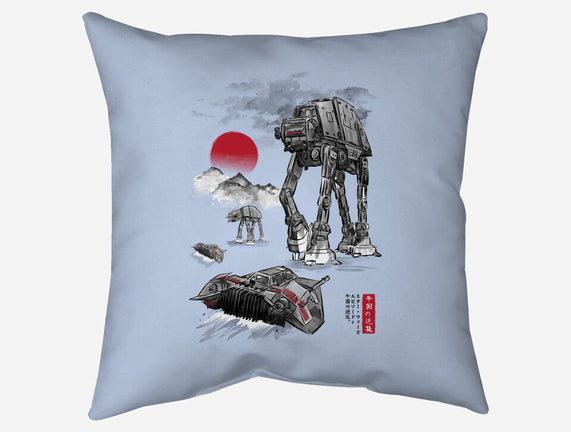 Defense Of Echo Base Sumi-e