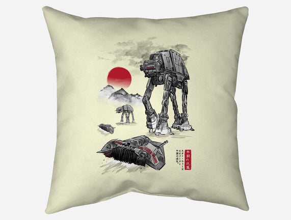 Defense Of Echo Base Sumi-e