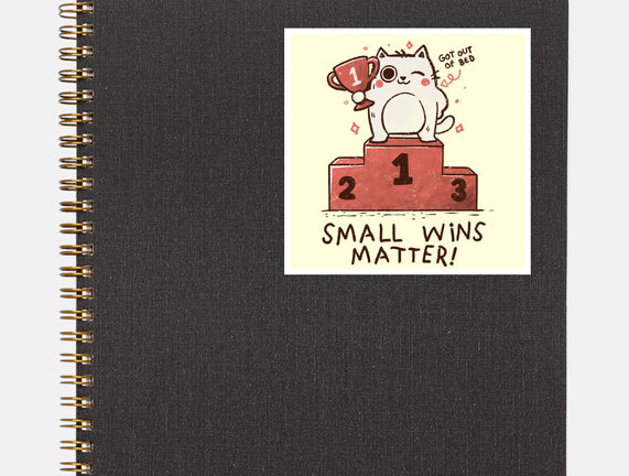 Small Wins Matter