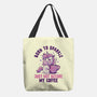 Born To Sparkle Just Not Before Coffee-None-Basic Tote-Bag-koalastudio