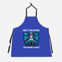 Girl Cyberpunk Adventure-Unisex-Kitchen-Apron-Studio Mootant