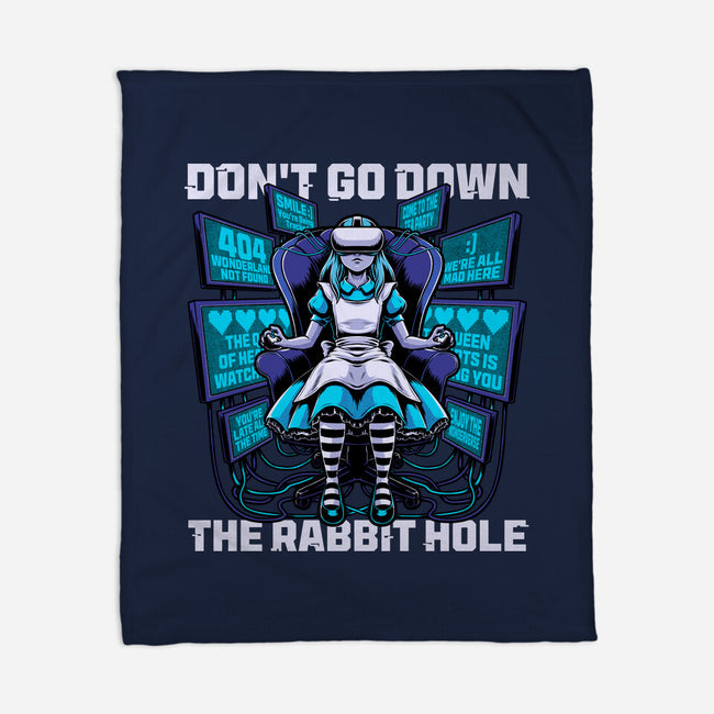 Girl Cyberpunk Adventure-None-Fleece-Blanket-Studio Mootant