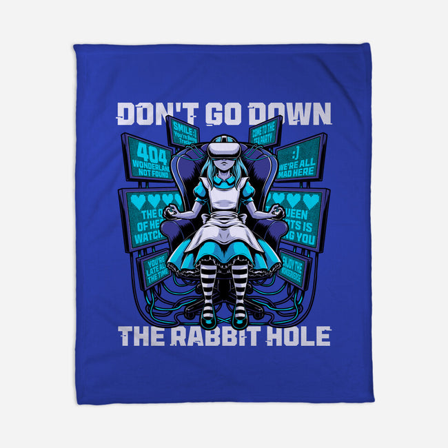 Girl Cyberpunk Adventure-None-Fleece-Blanket-Studio Mootant