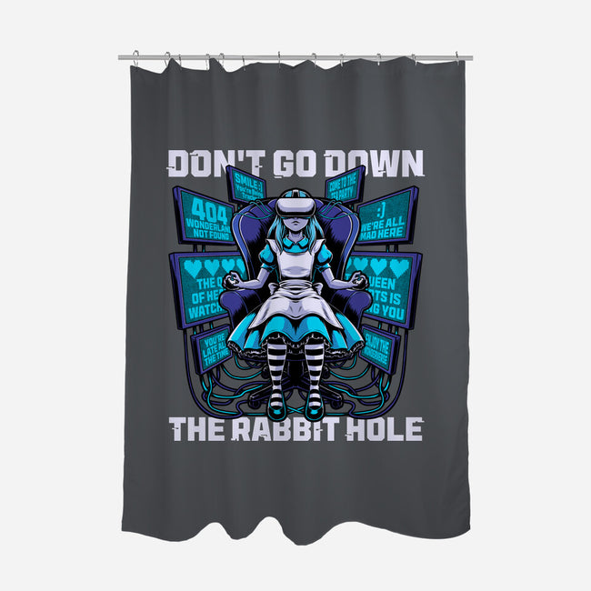 Girl Cyberpunk Adventure-None-Polyester-Shower Curtain-Studio Mootant