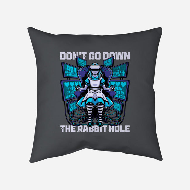 Girl Cyberpunk Adventure-None-Removable Cover w Insert-Throw Pillow-Studio Mootant