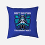 Girl Cyberpunk Adventure-None-Removable Cover w Insert-Throw Pillow-Studio Mootant