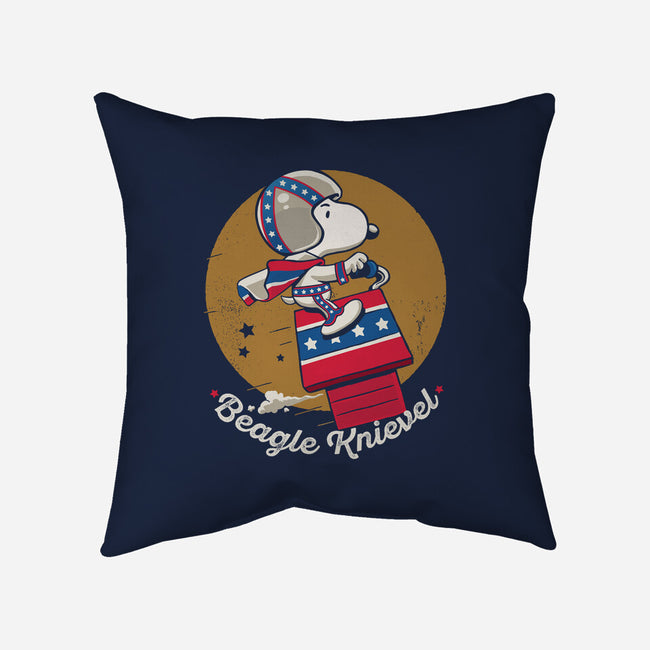Beagle Knievel-None-Removable Cover w Insert-Throw Pillow-Popnotic