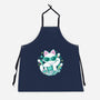 90s Cute Cat-Unisex-Kitchen-Apron-xMorfina
