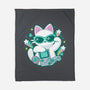 90s Cute Cat-None-Fleece-Blanket-xMorfina
