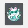 90s Cute Cat-None-Stretched-Canvas-xMorfina