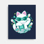 90s Cute Cat-None-Stretched-Canvas-xMorfina
