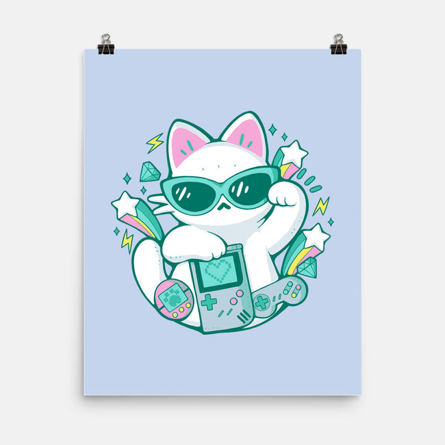 90s Cute Cat-None-Matte-Poster-xMorfina