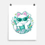 90s Cute Cat-None-Matte-Poster-xMorfina