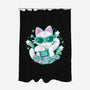 90s Cute Cat-None-Polyester-Shower Curtain-xMorfina