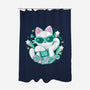90s Cute Cat-None-Polyester-Shower Curtain-xMorfina